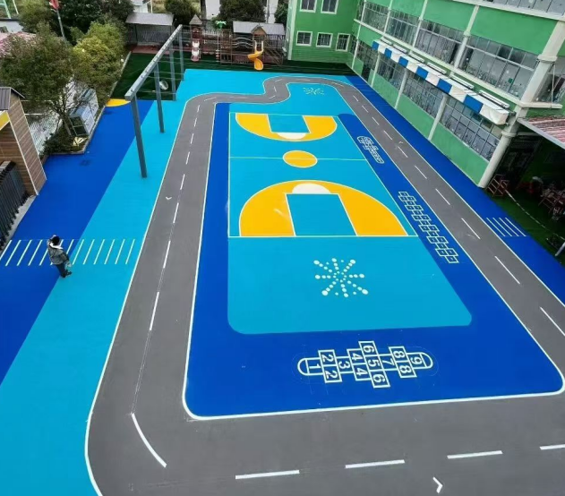 鹤壁市塑胶跑道混合型塑胶跑道 - 价格